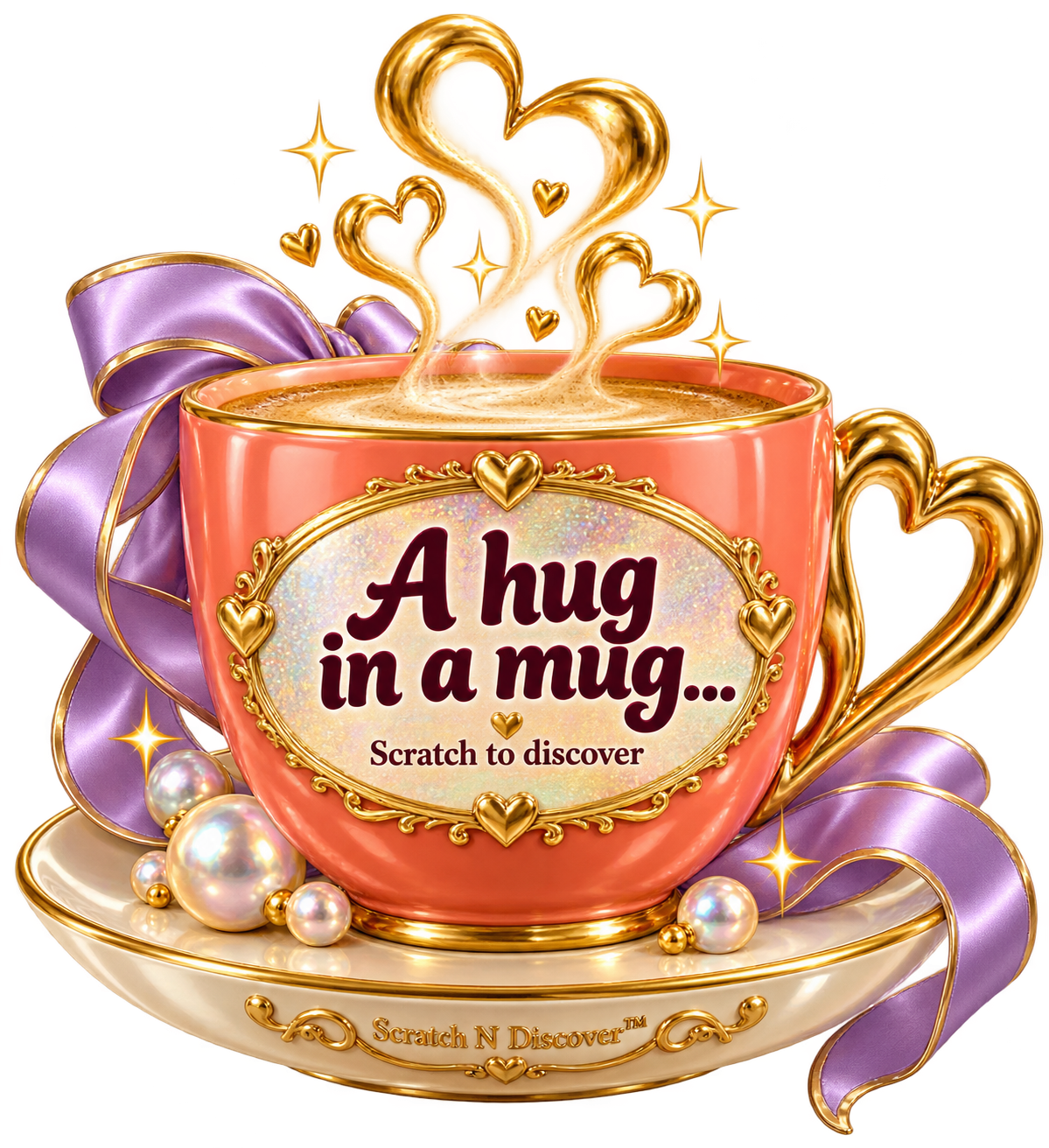 A Hug in a Mug… — Just Because digital scratch card