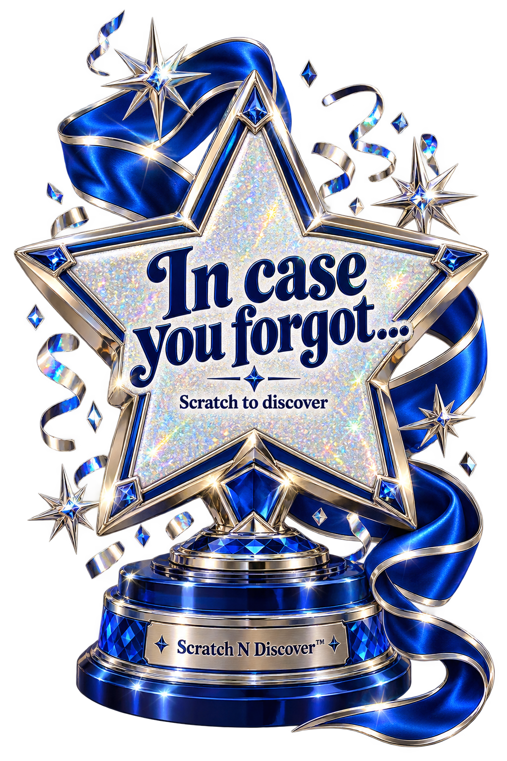 In Case You Forgot… — Just Because digital scratch card