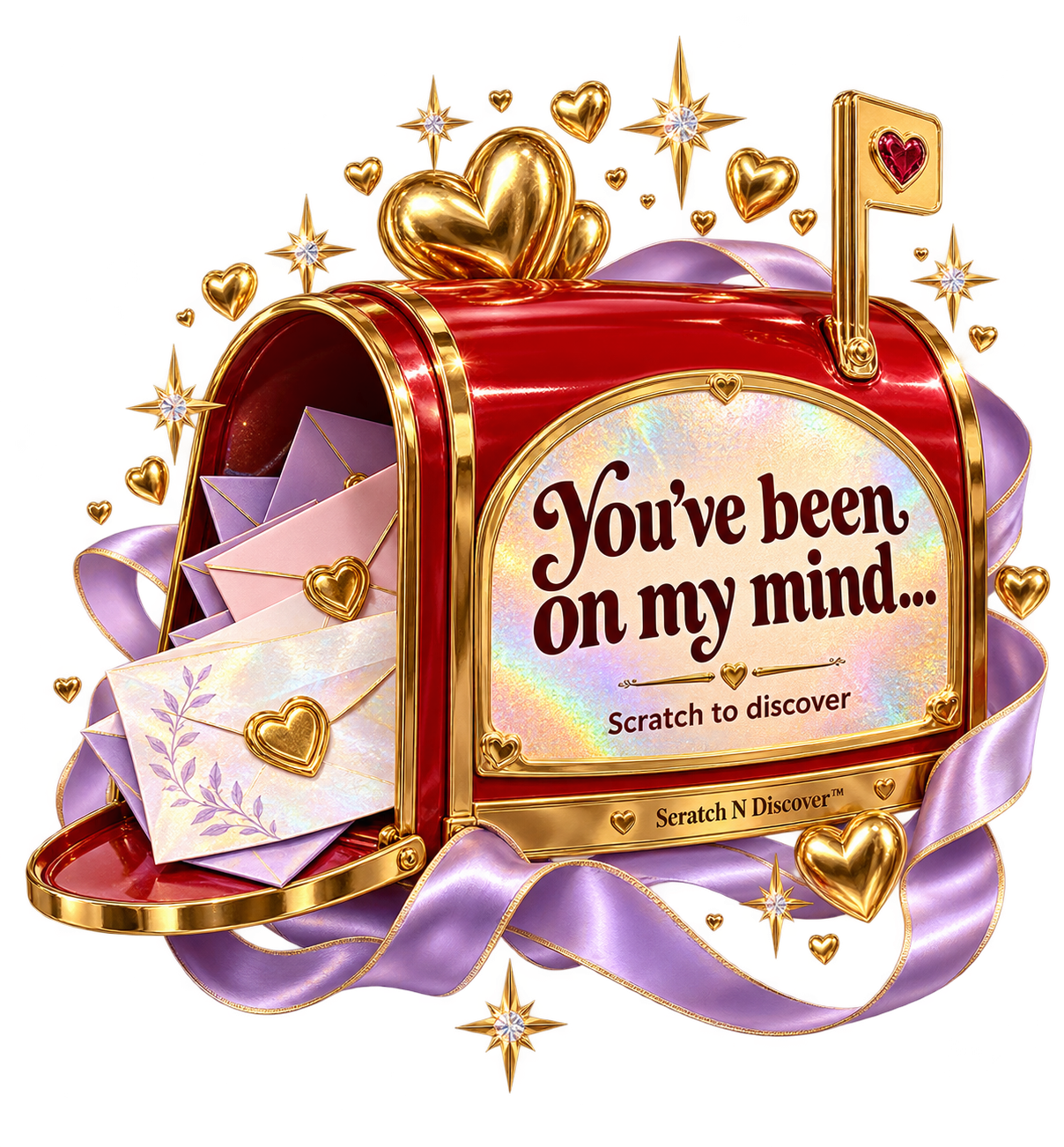 You’ve Been on My Mind… — Just Because digital scratch card