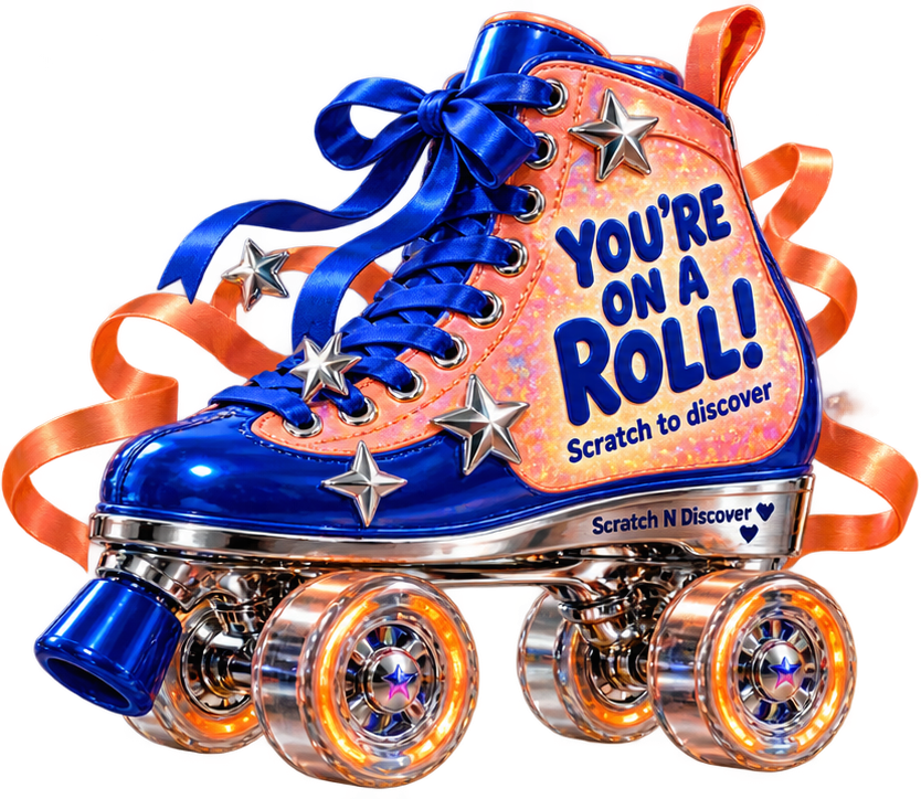 You’re on a Roll! — Just Because digital scratch card